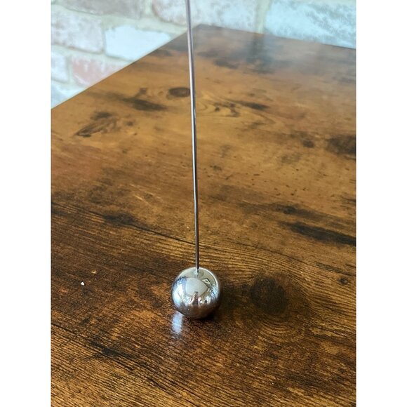 Metal Spiral Place Card or Picture Holder With Pink Ribbon Bow Set of 12 - Picture 6 of 12